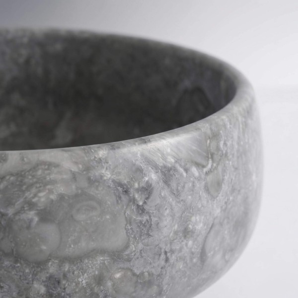 Vasque de salle bain à poser en pierre - Rose