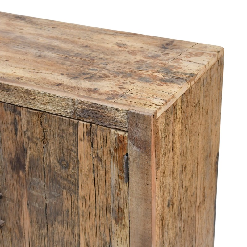 Buffet en bois massif brut et ancien - Antique