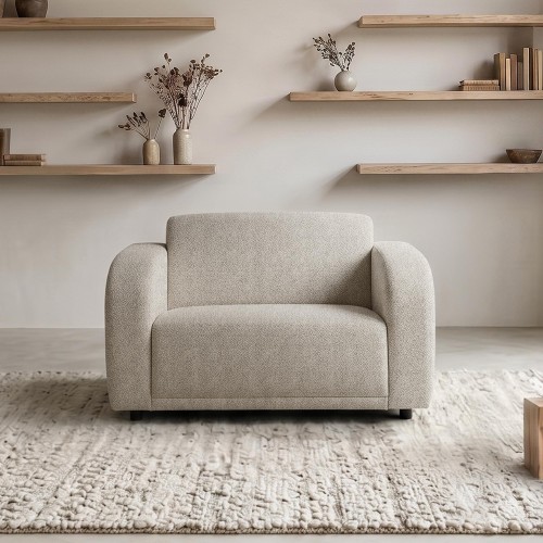 Fauteuil en tissu chenille...
