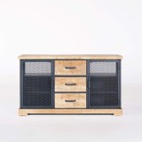Meuble de salle de bain style industriel 140 cm - Cambridge
