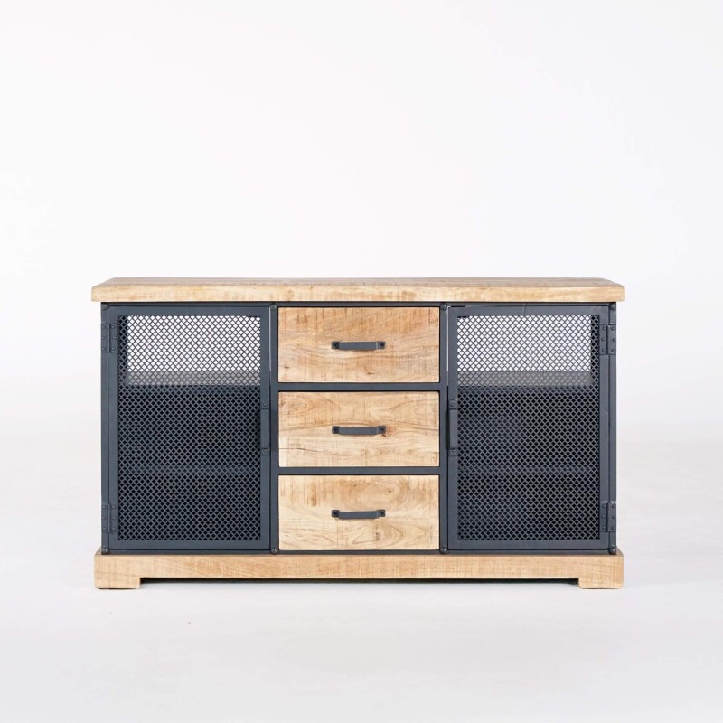 Meuble de salle de bain style industriel 140 cm - Cambridge