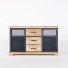 Meuble de salle de bain style industriel 140 cm - Cambridge