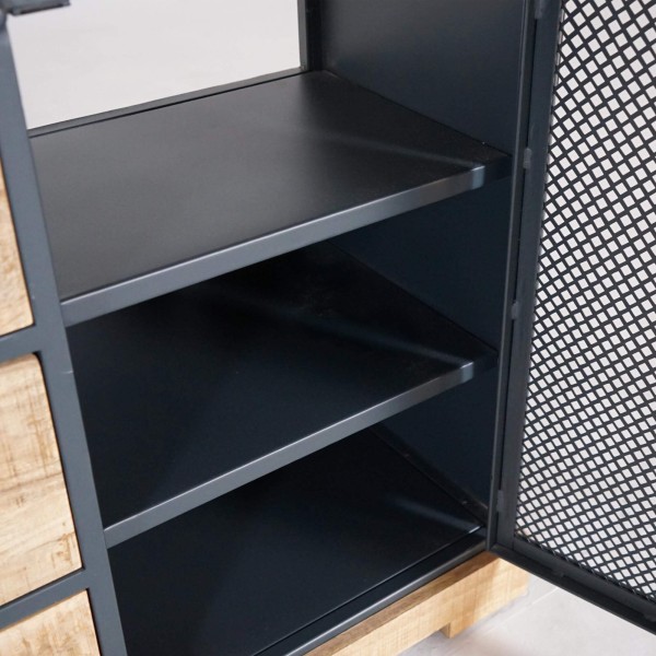 Meuble de salle de bain style industriel 140 cm - Cambridge