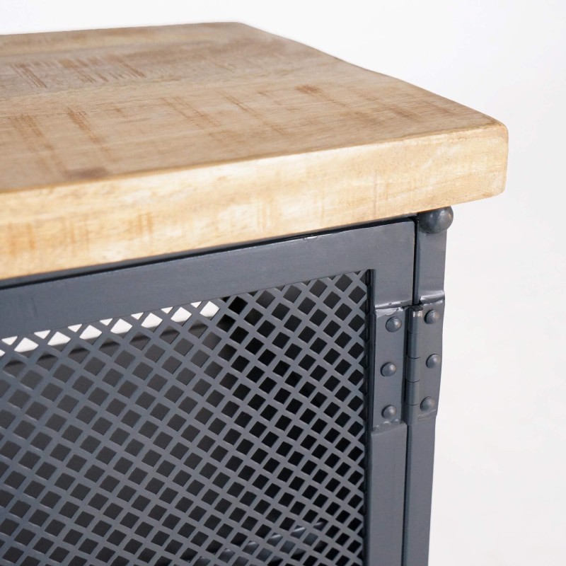 Meuble de salle de bain style industriel 140 cm - Cambridge
