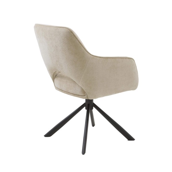 Fauteuil pivotant confortable pour salle à manger - Cowley