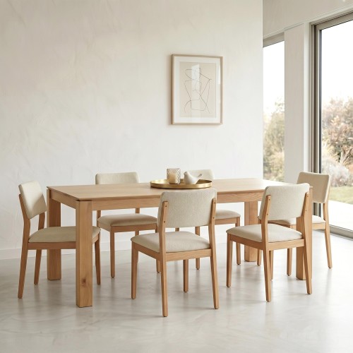 Table à manger en chêne...