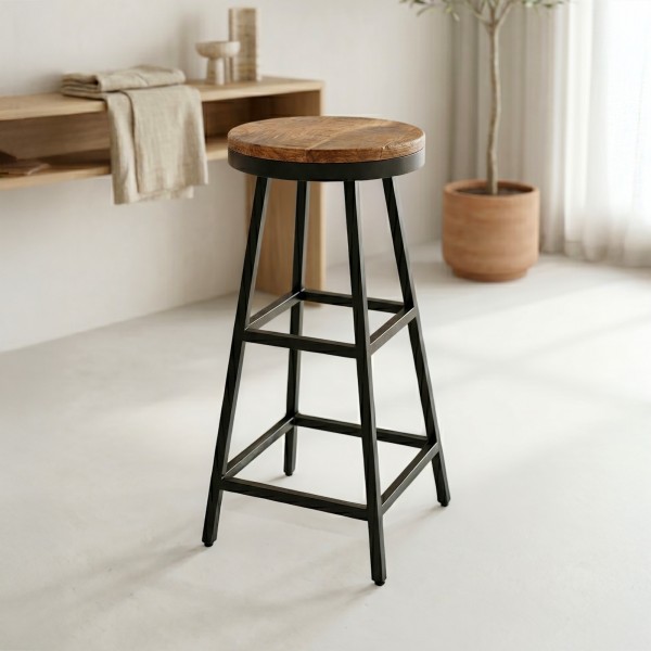 Tabouret de bar industriel