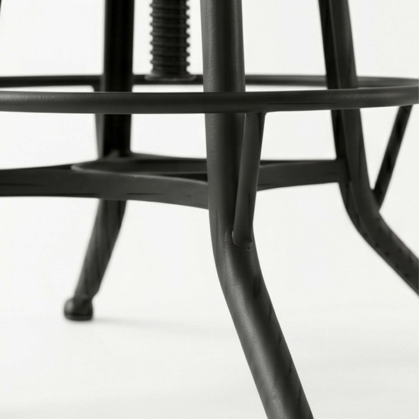 Tabouret de bar bois et métal