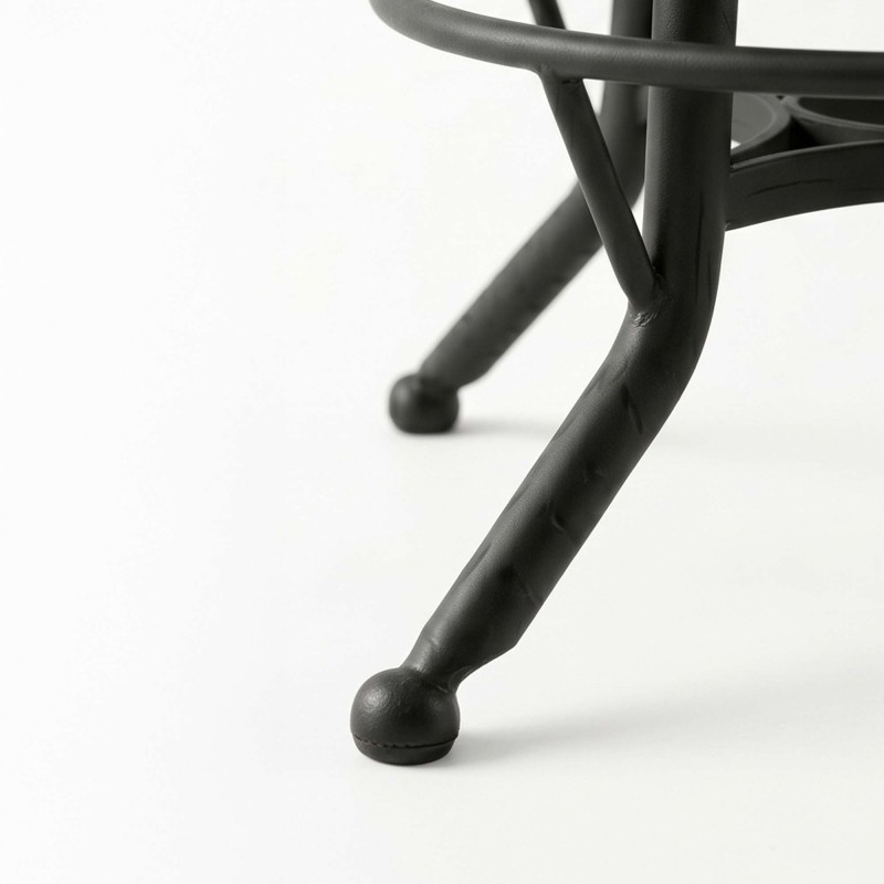 Tabouret de bar bois et métal