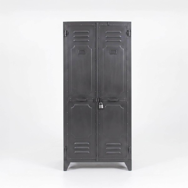 Vestiaire industriel carbone