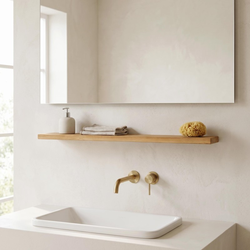 Etagère en teck 120 cm