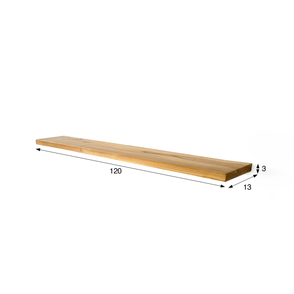 Etagère en teck 120 cm
