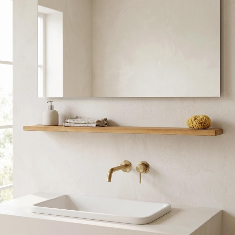 Etagère en teck 140 cm