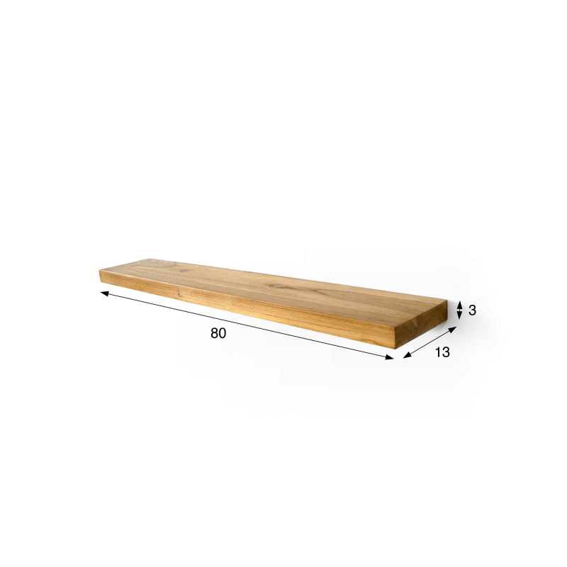 Etagère en teck 80 cm