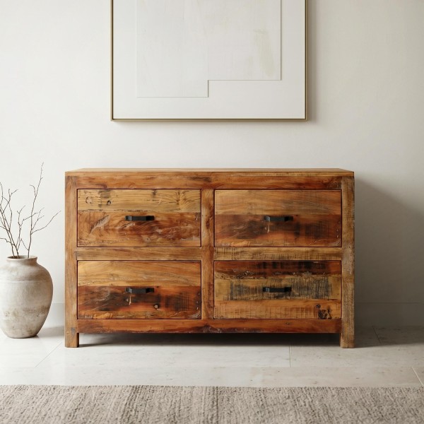 Commode en bois recyclé - Terra Nova
