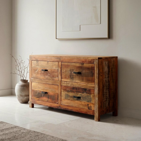 Commode en bois recyclé - Terra Nova