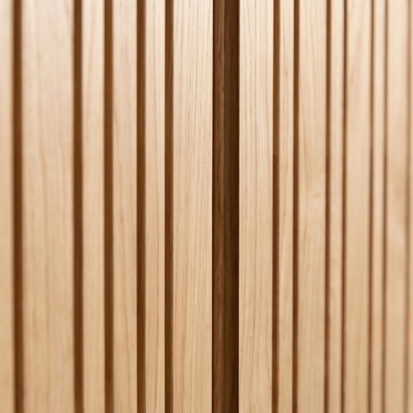 Buffet haut en bois massif - Satya