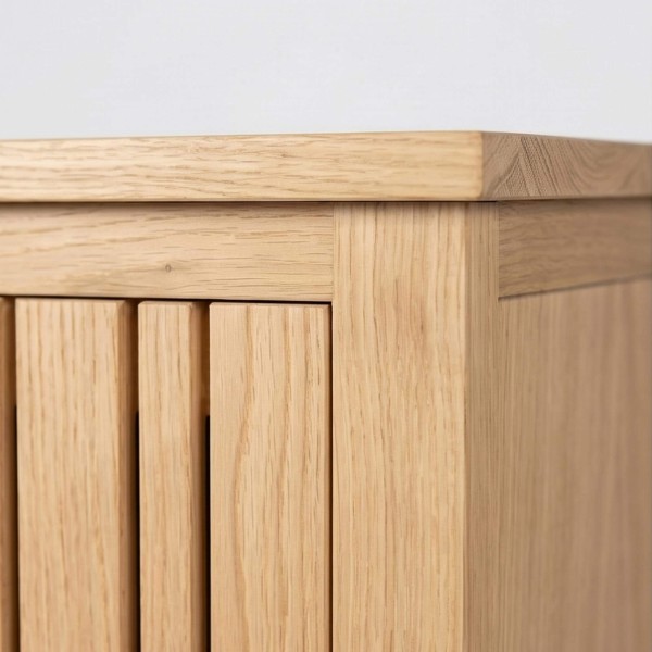 Buffet haut en bois massif - Satya