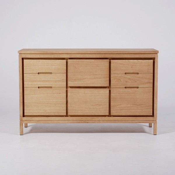 Buffet en bois massif 140 cm - Ashwini