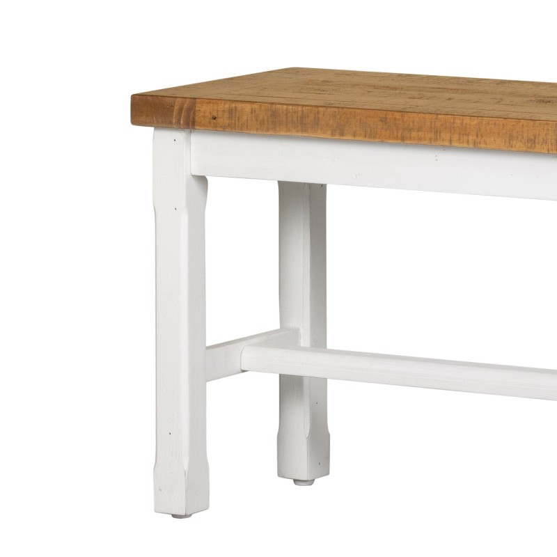 Banc en bois et blanc en pin massif - Mayfield