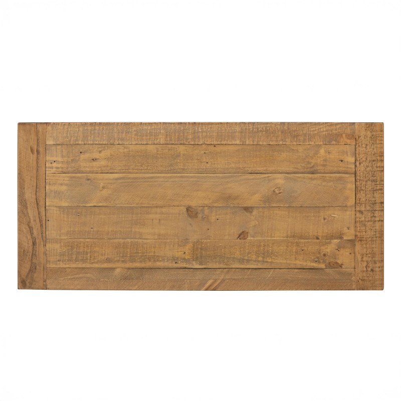 Buffet blanc en bois massif de pin 100 cm - Mayfield