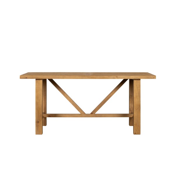 Table à manger en bois massif naturel de pin 180 cm - Richwood