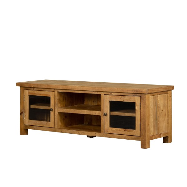 Meuble TV en bois massif naturel de pin 170 cm - Richwood