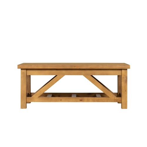 Table basse en bois massif naturel de pin - Richwood