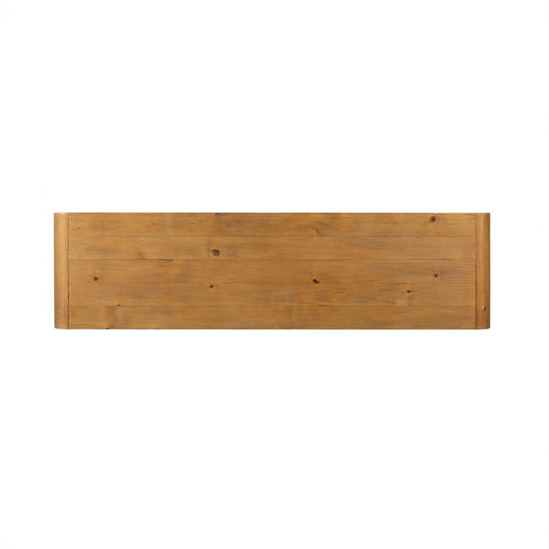 Bahut en bois massif naturel de pin 160 cm - Valdora