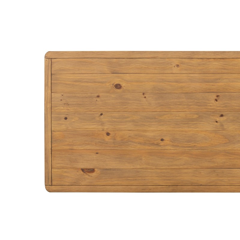 Table de salon en bois massif naturel de pin - Valdora