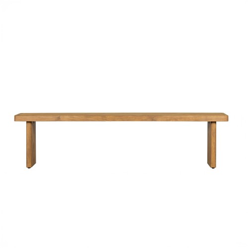 Banc en bois massif naturel de pin - Valdora