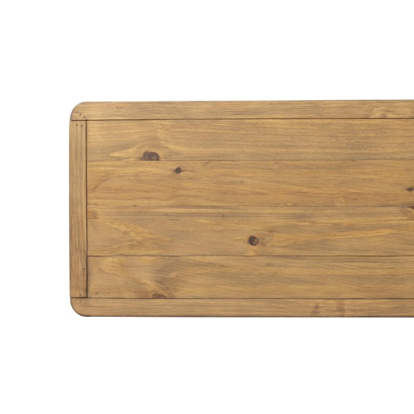 Banc en bois massif naturel de pin - Valdora