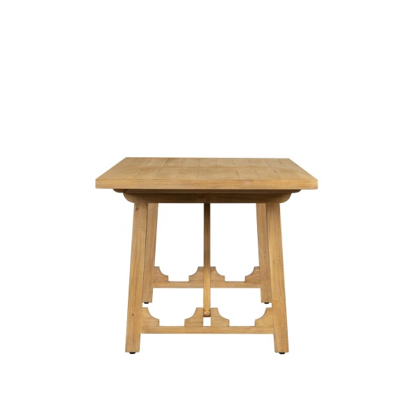Table à manger en bois massif naturel de pin - Ashford
