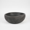 Vasque de salle de bain effet pierre naturelle en terrazzo 40 x 40 cm - Tupai