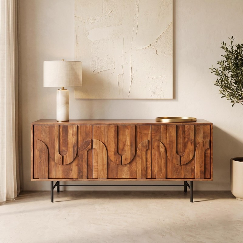 Buffet en manguier massif 160 cm - Flow