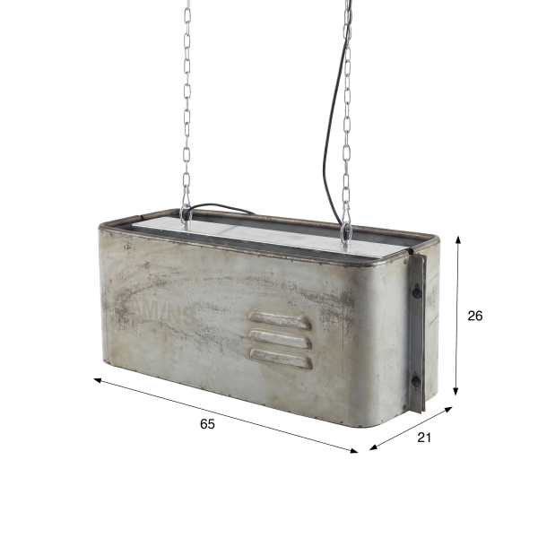 Luminaire industriel suspendu - Gantt