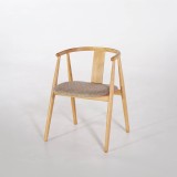 Chaise de salle à manger en chêne naturel - Relate