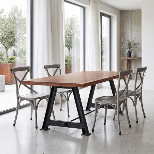 Chaise bistrot finition naturelle
