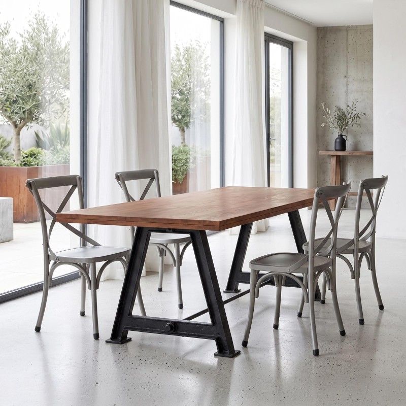 Chaise bistrot finition naturelle