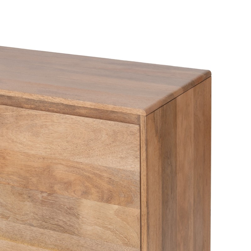 Enfilade en bois massif naturel 200 cm - Ivar