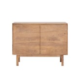 Buffet en bois massif naturel 100 cm - Ivar