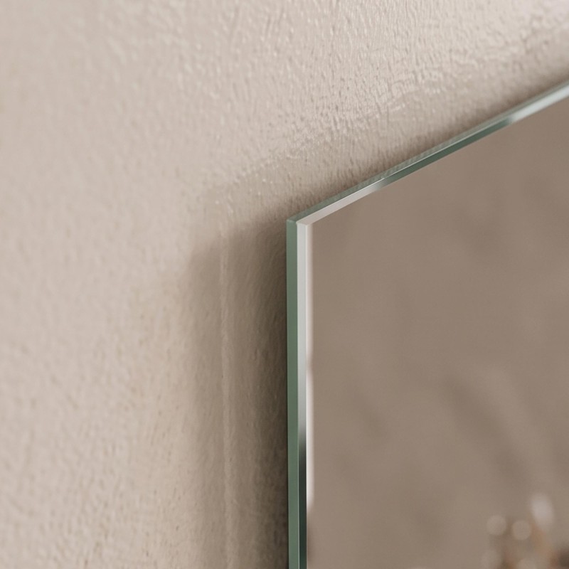 Miroir mural rectangulaire de salle de bain 120 x 75 cm