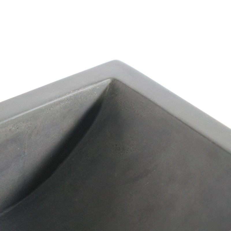 Lave-mains avec porte-serviette et vasque en béton - Core