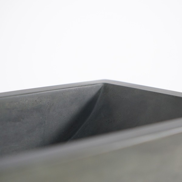 Lave-mains avec porte-serviette et vasque en béton - Core