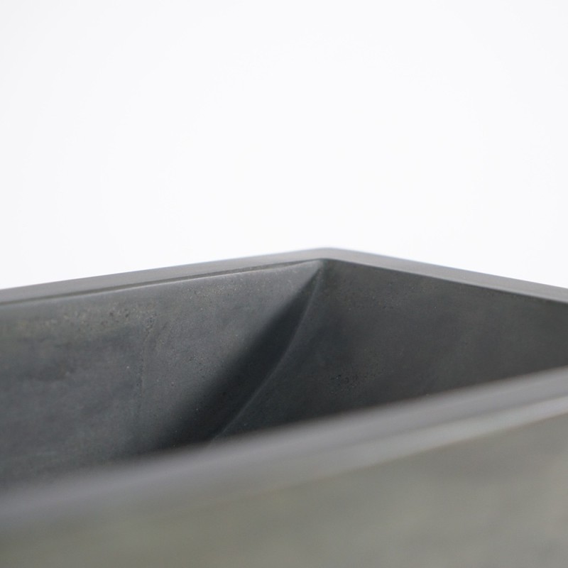 Lave-mains avec porte-serviette et vasque en béton - Core