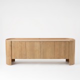 Enfilade en bois de chêne massif 210 cm - Lago