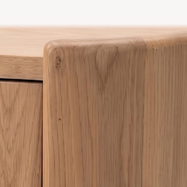 Enfilade en bois de chêne massif 210 cm - Lago