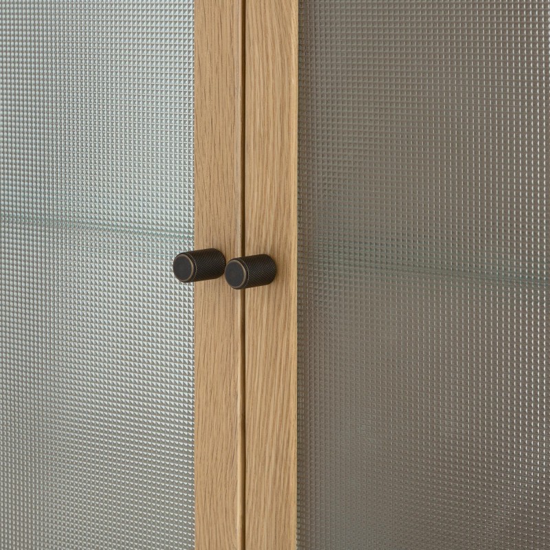 Buffet de salle à manger en bois de chêne 130 cm - Elin