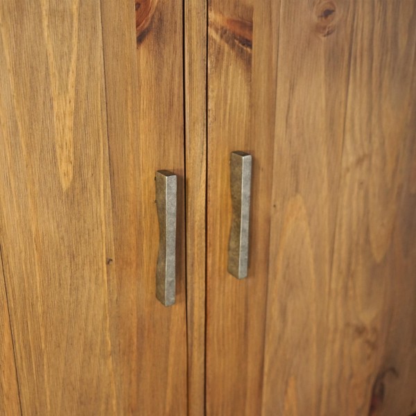 Bahut en bois massif naturel de pin 160 cm - Valdora