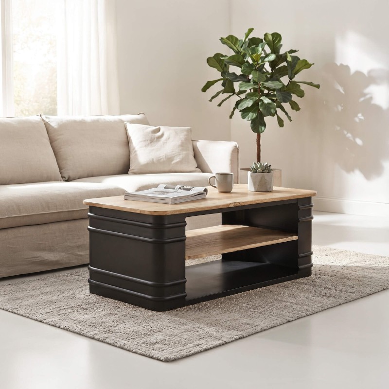 Table basse bidon de style industriel - Artisto